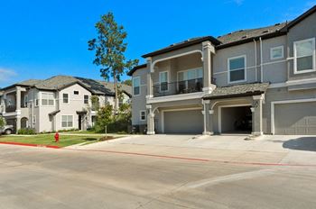 Attached Garages with Private Driveways at Mansions Woodland, Conroe, TX, 77384